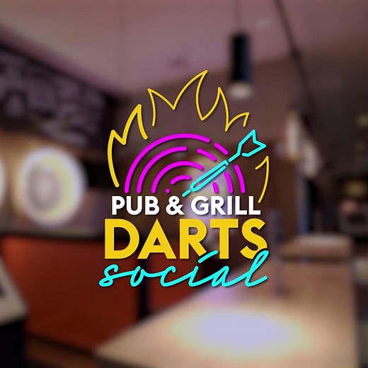 PUB & GRILL DARTS SOCIAL IS HERE Play Darts, Drink Beer & Talk...