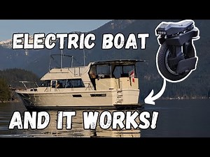I Built The SLOWEST 45ft Electric Yacht and I LOVE it