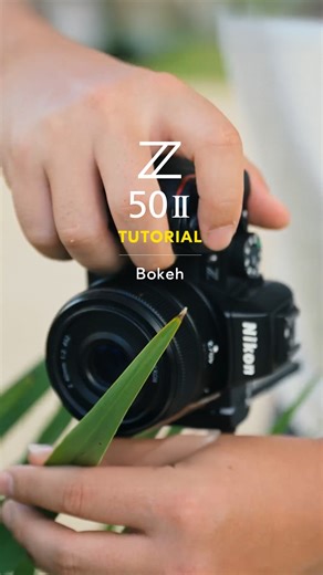 5.6K views · 49 reactions | Want to create those beautiful, dreamy backgrounds that make your subjects stand out? Let us show you how to achieve that bokeh with the new Nikon Z50II. ✨ Discover simple tips to achieve that professional-looking blur that elevates your photos and keeps all eyes on your subject. Find out more about what the Z50II can do: https://nikn.ly/Z50II #Nikon #NikonAsia #Z50II | Nikon | Facebook