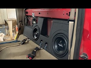 Installing The 6.0s DUAL 10” Behind Seat Ported Sub Box! **99-16 F250**