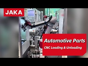 Automotive Parts - CNC Loading and Unloading with Collaborative Robot