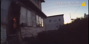Marshfield Police release bodycam footage of aggressive dog encounter