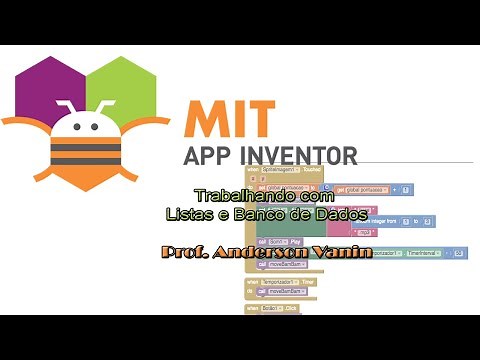 Aula TinyDB e Listas App Inventor