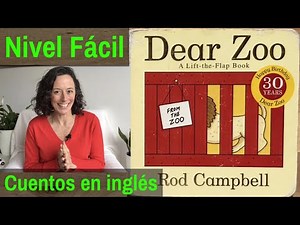 ✅ Cuenta cuentos en INGLES nivel BASICO 👉 DEAR ZOO 🐪🐘🐍 Audio cuento en INGLES