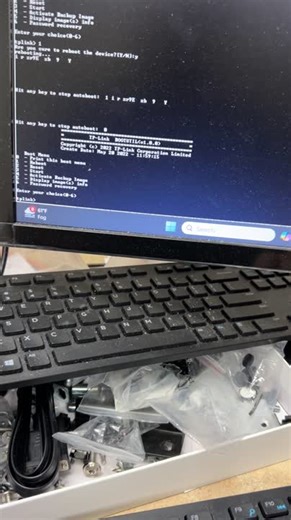 When you must reset a few TL-SG3428 and the only way to do that is using Tera Term because there is not a reset button!! Old serial port fashion reset…. IT world 🌎🤓 | Gerard Castro