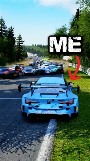 This side by side move caused a mass crash at SPA #simracing