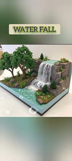 #waterfall#science#project#💧💧