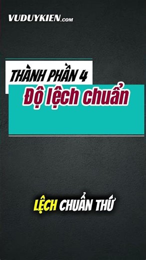 5 basic components of descriptive statistics | Dr. Vu Duy Kien