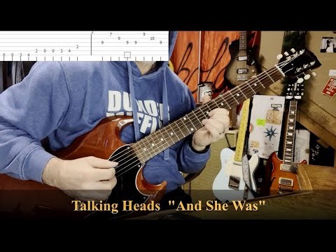 Talking Heads And She Was Guitar Lesson