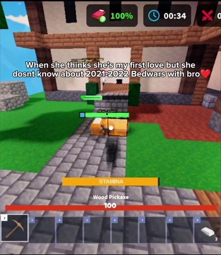Rediscovering OG Bedwars in Roblox Gameplay