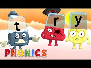Phonics - Learn to Read | Trying Together! | Alphablocks