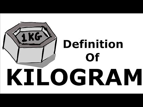 What is one kilogram - Knowit