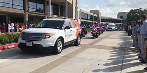 UT Health Tyler caregivers hold ‘Honor Code’ for former CEO of ETMC