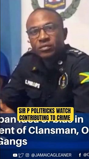 Sir P From Politricks Watch contributes to Jamaica Crime & Police problems #politrickswatch #sirp
