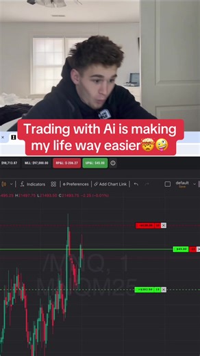 Ai gives me the best advice on how to trade! #aitrading #tradvio #ai #trader