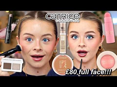 I am SO IMPRESSED!!? Full face of CATRICE MAKEUP!! *SO affordable!!*