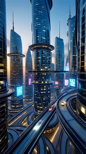 Futuristic Metropolis: Multi-Level Roads and the Cities of Tomorrow 🚀