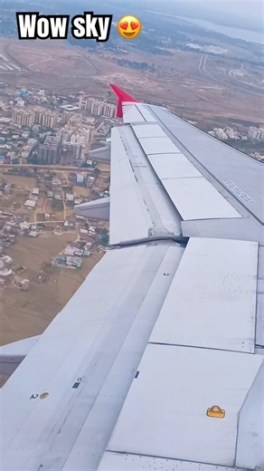• ✈️ “Airplane Window View 😍 | Amazing Flying Experience in Sky”