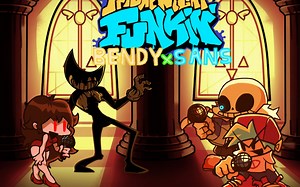 FNF模组 Bendy x Sans vs BF [FULL WEEK]
