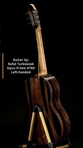 Turkowiak double-top classical guitar Opus Prime #769 Left handed