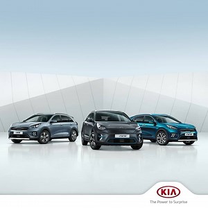 #GoElectric with the New Kia Niro Electrified family. Available in fully electric, self-charging hybrid and plug-in hybrid. | Kia UK
