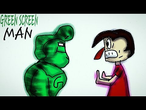 Green Screen Man! (Albert/Flamingo Animation)