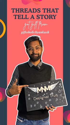 MnM Designer Hub on Instagram: "Proud to support new beginnings. This custom string art of the MnM Designer Hub logo is handcrafted with passion by an old team member who’s now started his own venture. Orders open for string art and customised gifts. DM for enquiries. @giftoholicbyankush #mnmdh #gift #threadart #jammu #startup"