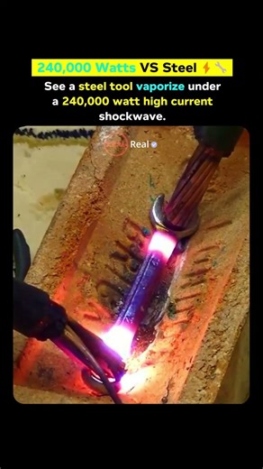 240,000 Watts vs. a Solid Steel Wrench! 😱⚡