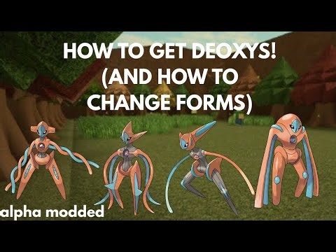 How to get Deoxys! (And how to change forms)