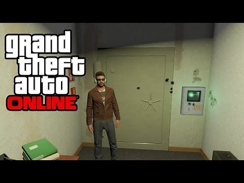 GTA 5 Online - How To Get Inside The Fleeca Bank! New Heist Location! (GTA V Multiplayer)