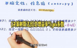 【python数据分析技巧】决策树基础-信息熵与[决策树算法]信息增益率与gini系数大家快来看看吧