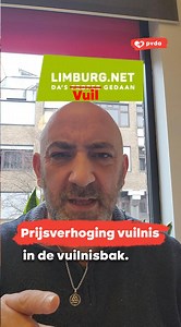 Het is echt niet meer te doen. Dokken, dokken, dokken. Vanaf 2026 dreigt Limburg.net de factuur voor afvalverwerking nóg maar eens fors te verhogen. 🔺 Huisvuilzakken 30% duurder 🔺 Je quotum gehalveerd 🔺 Ophaling grofvuil 50% 🔺 Een groencontainer in plaats van zakken? 85 euro per jaar En dat allemaal bovenop de regeringsmaatregelen: ❗ De blokkering van de index ❗ Hogere btw en accijnzen op essentials zoals aardgas, stookolie en brandstof ❗ Steeds meer taksen op basisbehoeften Waar stopt dit? 