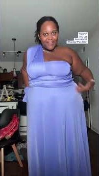 Infinity dresses are so smart! 30 looks w/ one dress saves $$$ #infinitydress #plussizedress