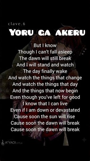 Given - Yorugaakeru (English cover song) #music #given#anime