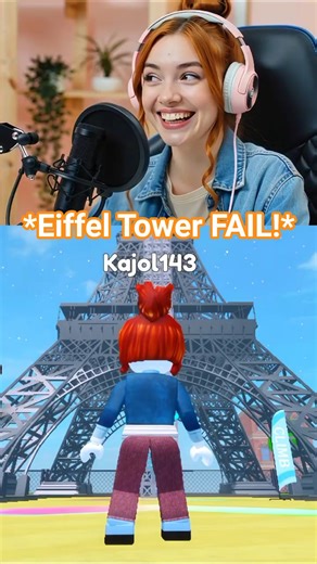 Roblox Eiffel Tower Obby Gone Wrong 😂