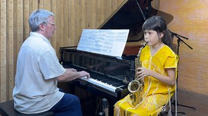 16K views · 526 reactions | Vivaldi "Spring" (1st mov.) Sax & Piano - Emilie & Dad This is our arrangement of the 1st movement of "Spring" from Vivaldi's The Four Seasons for soprano saxophone and piano. | Paul Barton | Facebook