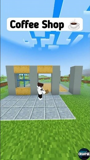 "Minecraft Coffee Shop Build – Cozy & Stylish Tutorial!"