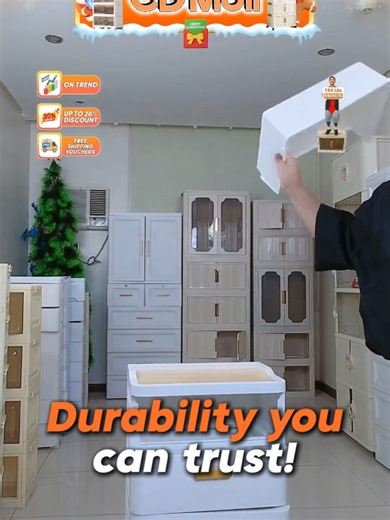 Built to last ang CDMALL cabinets! 💪 Matibay para sa araw-araw na gamit, neat tingnan, at solid ang quality na tumatagal. Kung hanap mo yung pang-matagalan at sulit sa presyo, eto na yun. Check it out now— Join the live! #CDMALLCabinets #AffordableQuality #ElegantDesign #JoinTheLive #affordable quality school bag #SpaceSaver #AffordableFinds #QualityCabinets #HomeUpgrade #HomeDeals #HomeEssentials #ShopNow #SulitFinds #CabinetSale #CDMALLHighlight #cabinetsforclothes #cabinetorganizerstorage #c
