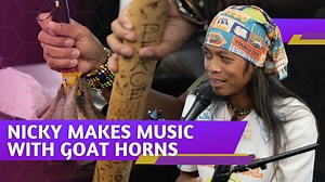 6.1M views · 266K reactions | Nicky Dumapit walks us through the process of crafting instruments using goat horns.  Get to know more of Nicky in the full episode of KU-AN. Links here  Youtube: https://youtu.be/DJSaiNQ3WAw Spotify: https://open.spotify.com/episode/4tFA23147NGnsI4qJO7M96?si=4ybSaHt7TDuoPtglLfjWMA "Lipay ang kalibutan" ❤️ #ku_an #beetzee #beetzeeku_an | beetzee | Facebook