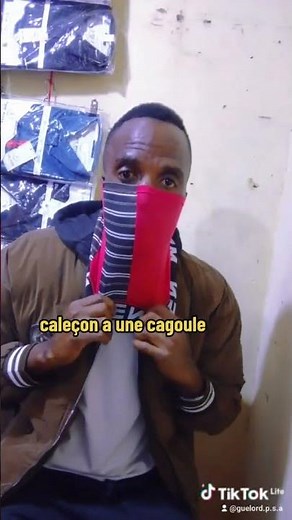 caleçon transformer en cagoule