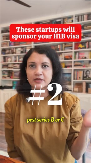 Nistha Tripathi | CS@UIUC, MBA@NYU, WallSt on Instagram: "🧠 Where to look for H1B-friendly startups: 👋 If you are new here: I did my MS for free in UIUC and dropped out of MBA at NYU. I have worked on Wall Street and been mentoring study abroad aspirants in India, Asia, Middle East and US for more than a decade. Plus, we mentor MS students to find jobs at MAANG and many of them are working now in Meta, Amazon, Tesla, Salesforce etc etc. So, I know what works 🤩 Today we ar
