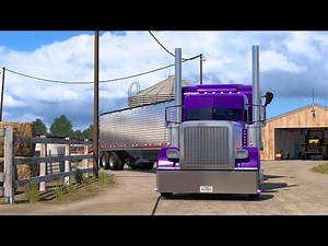 WEST COAST RUN 🔥 #peterbilt Bad ass Jake | 4k | American Truck Simulator | Realistic Driving
