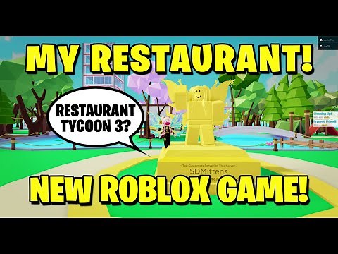 New Game! My Restaurant Simulator! - Roblox