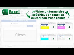Gérer l'appel de plusieurs formulaire sur Excel (procédure Sub VBA, intruction IF...Then...Else)