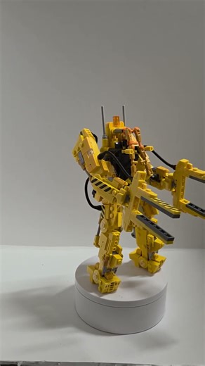 Temu Aliens Power Loader Block Set