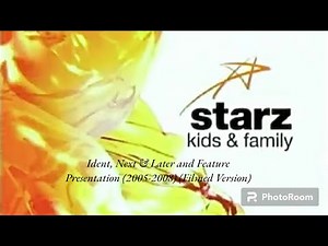 Starz Kids & Family Ident, Next & Later and Feature Presentation (2005-2008) (Filmed Version)