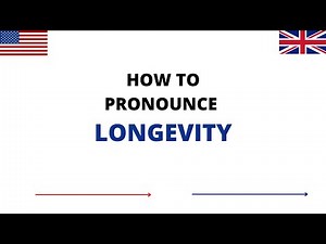 How To Pronounce LONGEVITY Correctly In English | LONGEVITY Pronunciation | How To Say LONGEVITY