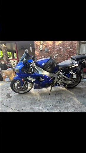 New Plastics On My 1999 Yamaha YZF R1 (Berry) #motorcycle #bikelife #shorts @BluRoseChris