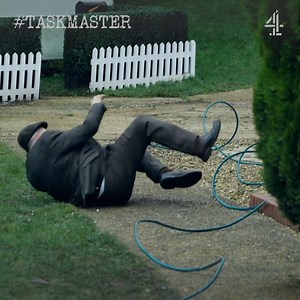 A very happy birthday to Johnny Vegas. Hope he's recovered from his unsolicited tumble. | Taskmaster