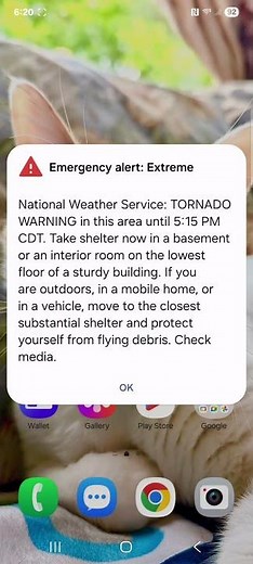 Samsung OneUI 7.0 Wireless Emergency Alert Screen & Sound